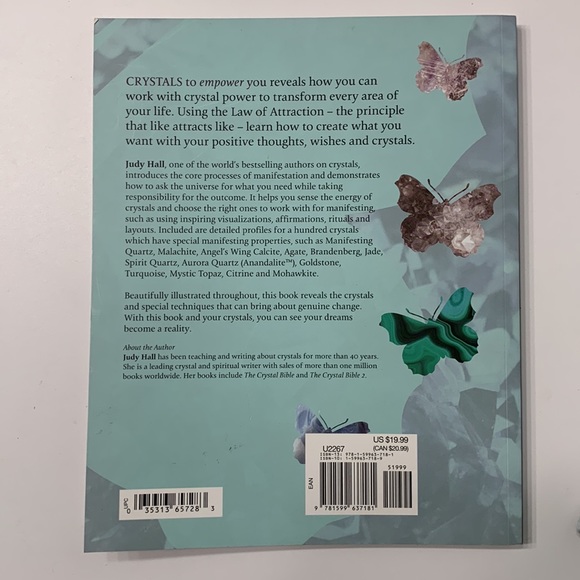 Judy Hall “Crystals to empower you” Book - Picture 2 of 2